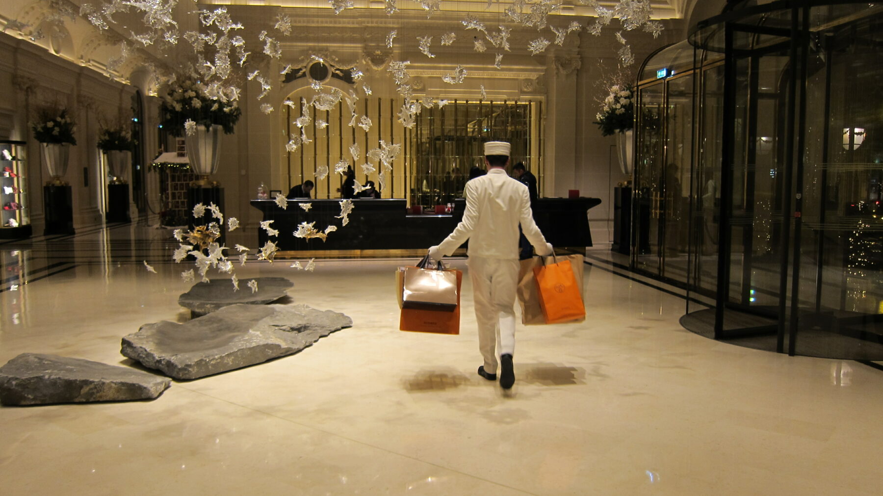 Paris Hotel Lobby
